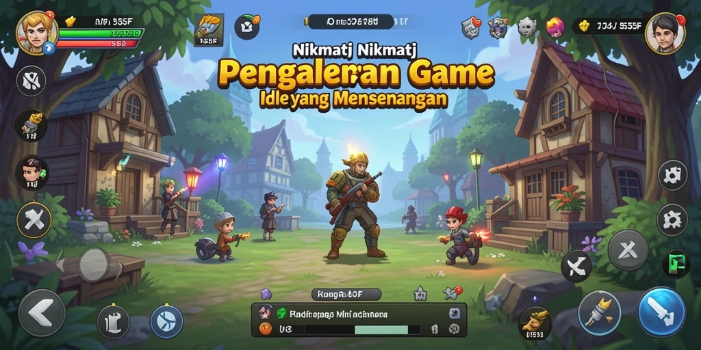 Tampilan gameplay <strong>555F</strong> yang menarik dan penuh warna.