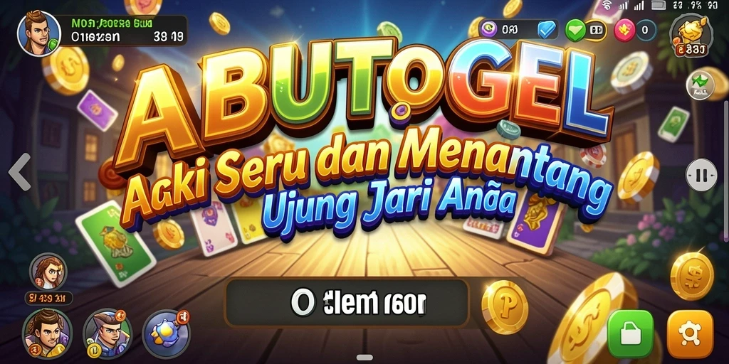Screenshot gameplay ABUTOGEL yang memperlihatkan aksi mendebarkan.