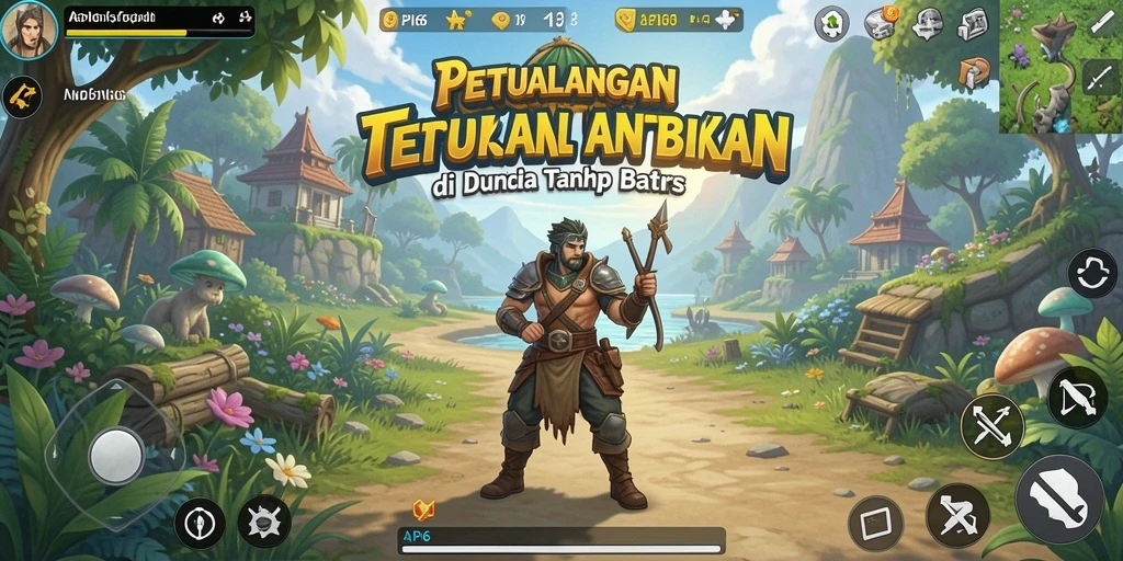 Gameplay seru dalam dunia terbuka yang menakjubkan.