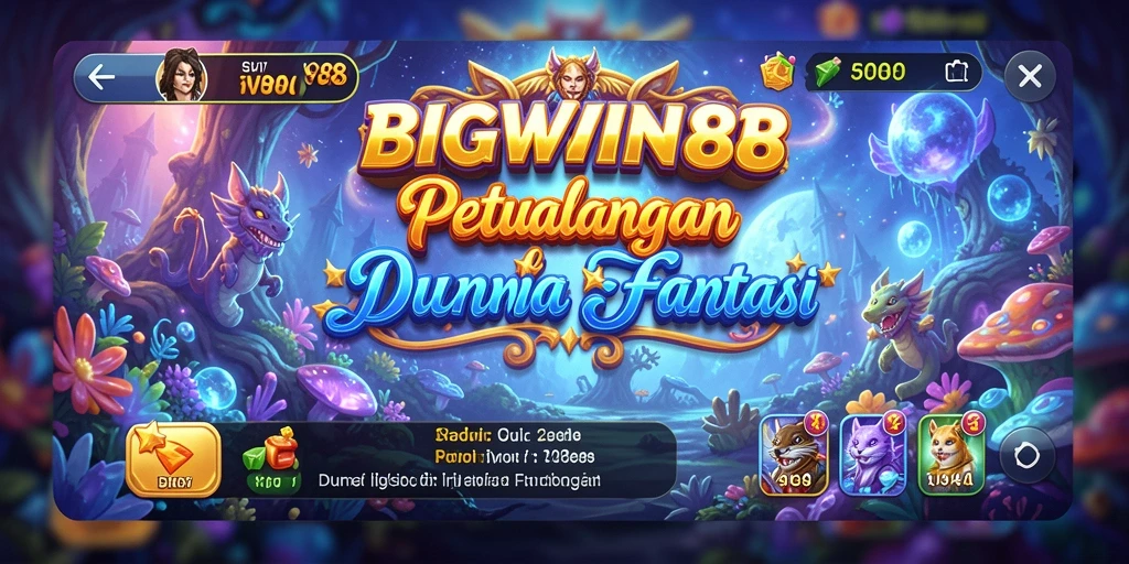 Tampilan aksi seru dalam gameplay BIGWIN88 yang penuh petualangan.