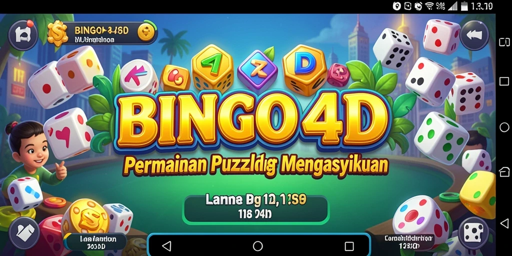 Tampilan gameplay BINGO4D yang seru dan kompetitif.