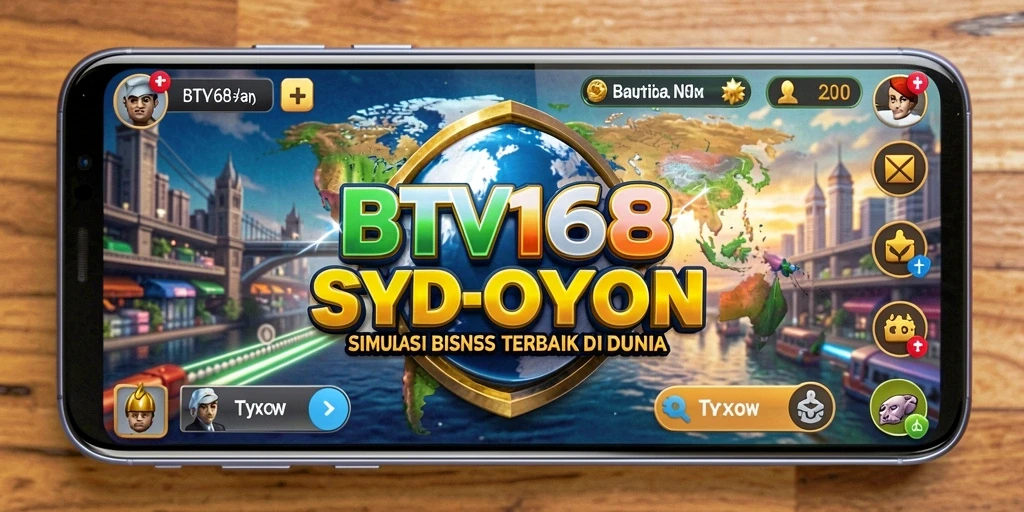 Tangkapan layar gameplay BTV168 menampilkan dinamika bisnis yang seru.