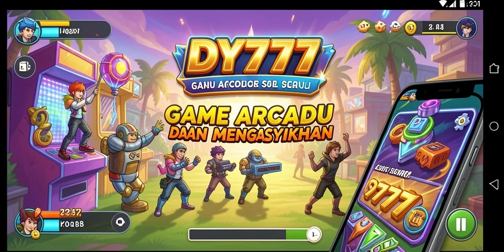Screenshot gameplay DY777 dengan aksi Arcade yang seru.