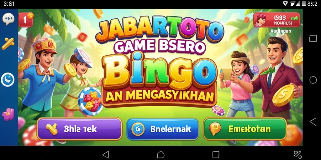 Tampilan gameplay Bingo yang menarik di JABARTOTO.