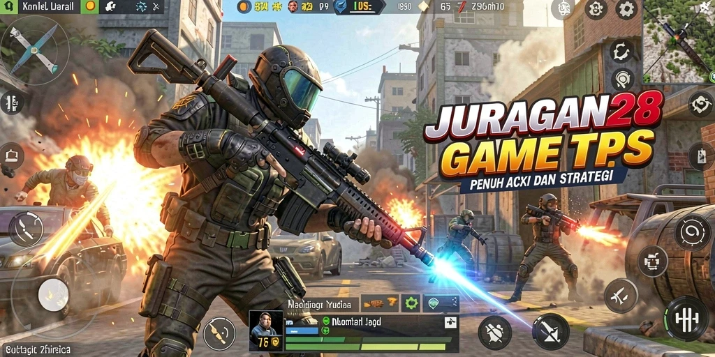 Screenshot gameplay JURAGAN28 yang menunjukkan aksi pertarungan seru.