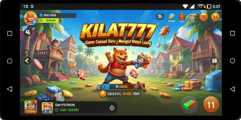 Screenshot gameplay KILAT777 yang menunjukkan keseruan bermain.