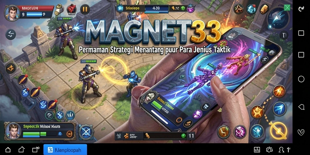 Tampilan gameplay <strong>MAGNET33</strong> yang dinamis dan penuh aksi.