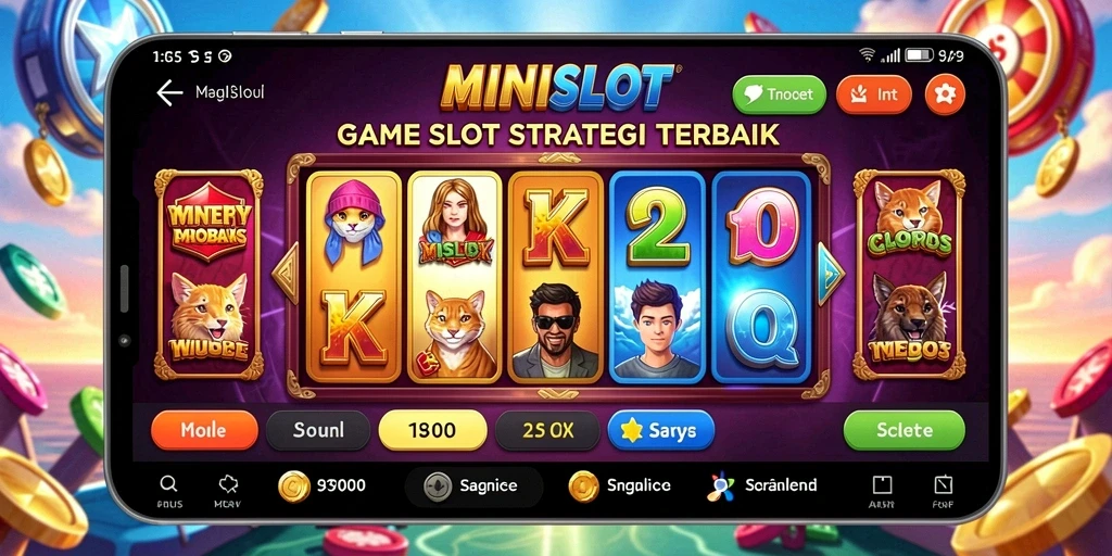 Tampilan menarik gameplay MINISLOT dengan slot interaktif.