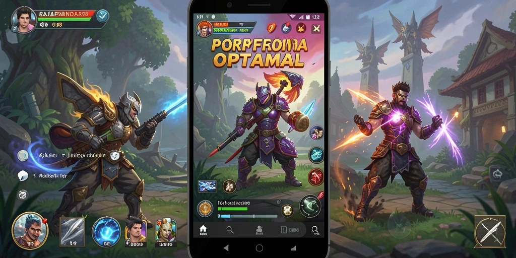 Screenshot tampilan utama RAJAPANDA88 yang menunjukkan fitur optimasi.