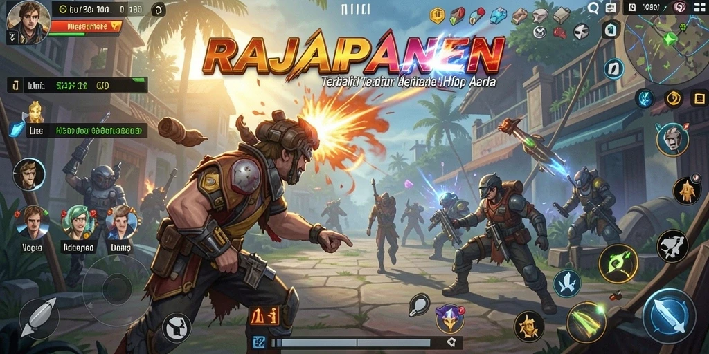 Tampilan antarmuka utama RAJAPANEN yang memudahkan pengguna.