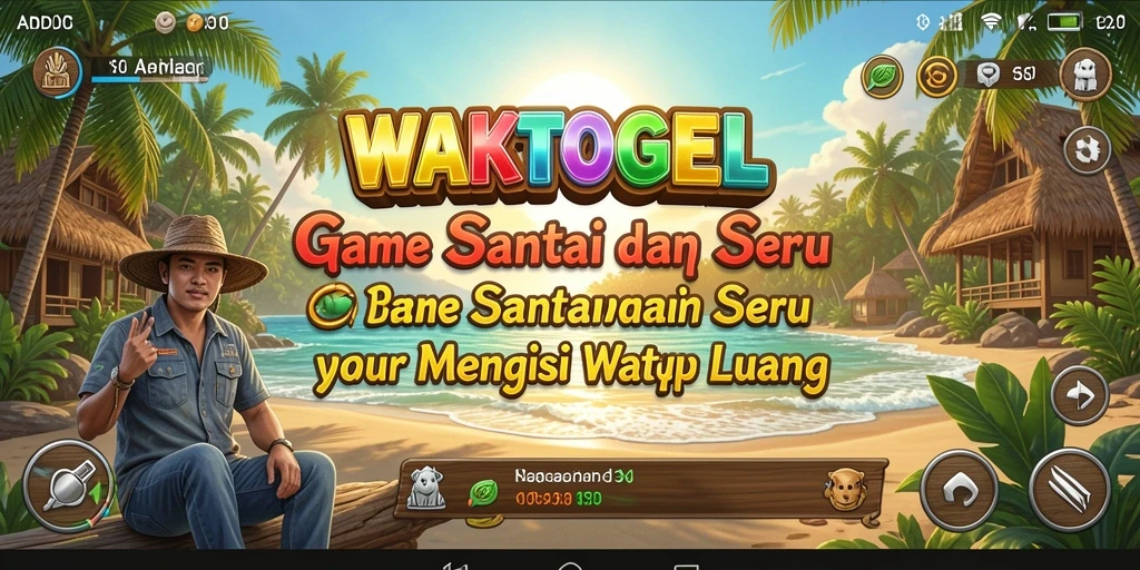 Screenshot gameplay WAKTOGEL yang menyenangkan dan seru.