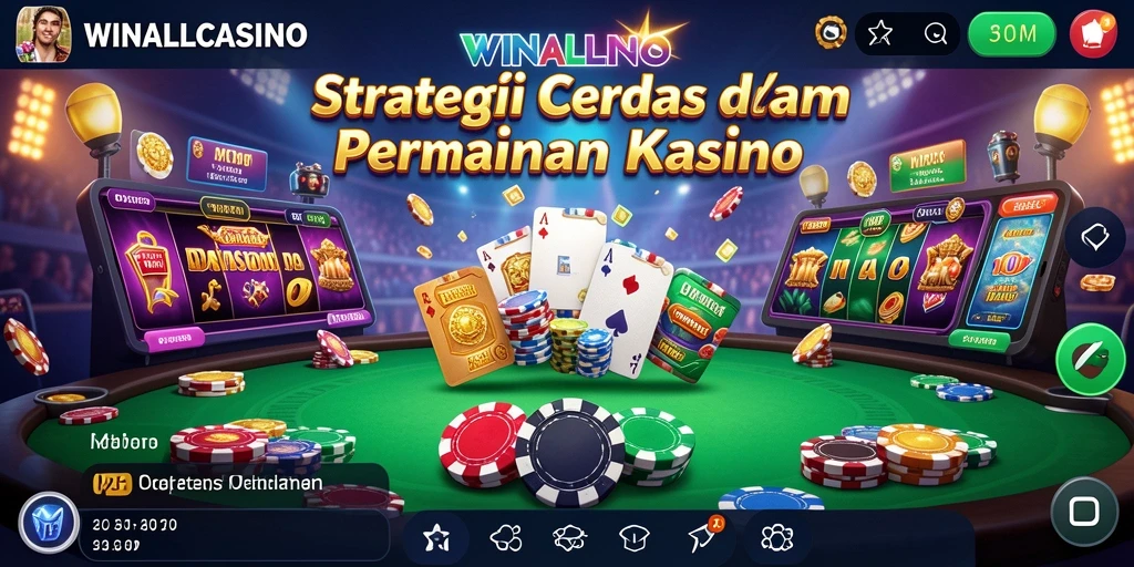 Tampilan gameplay menarik dari WINALLCASINO yang menampilkan strategi yang mendebarkan.